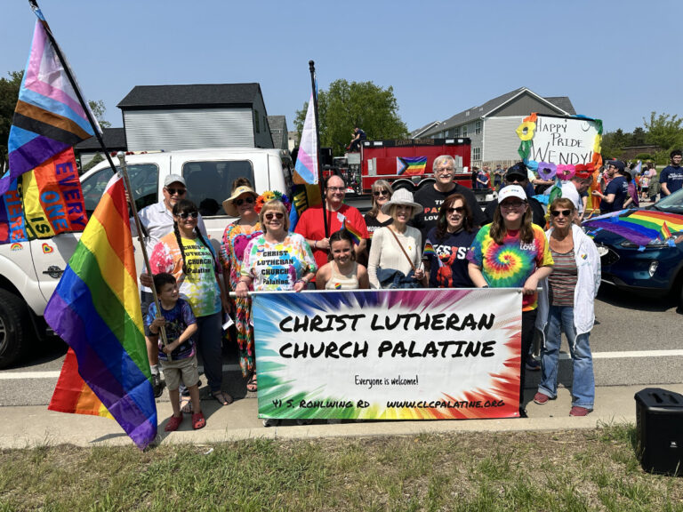 pride parade christ lutheran church palatine